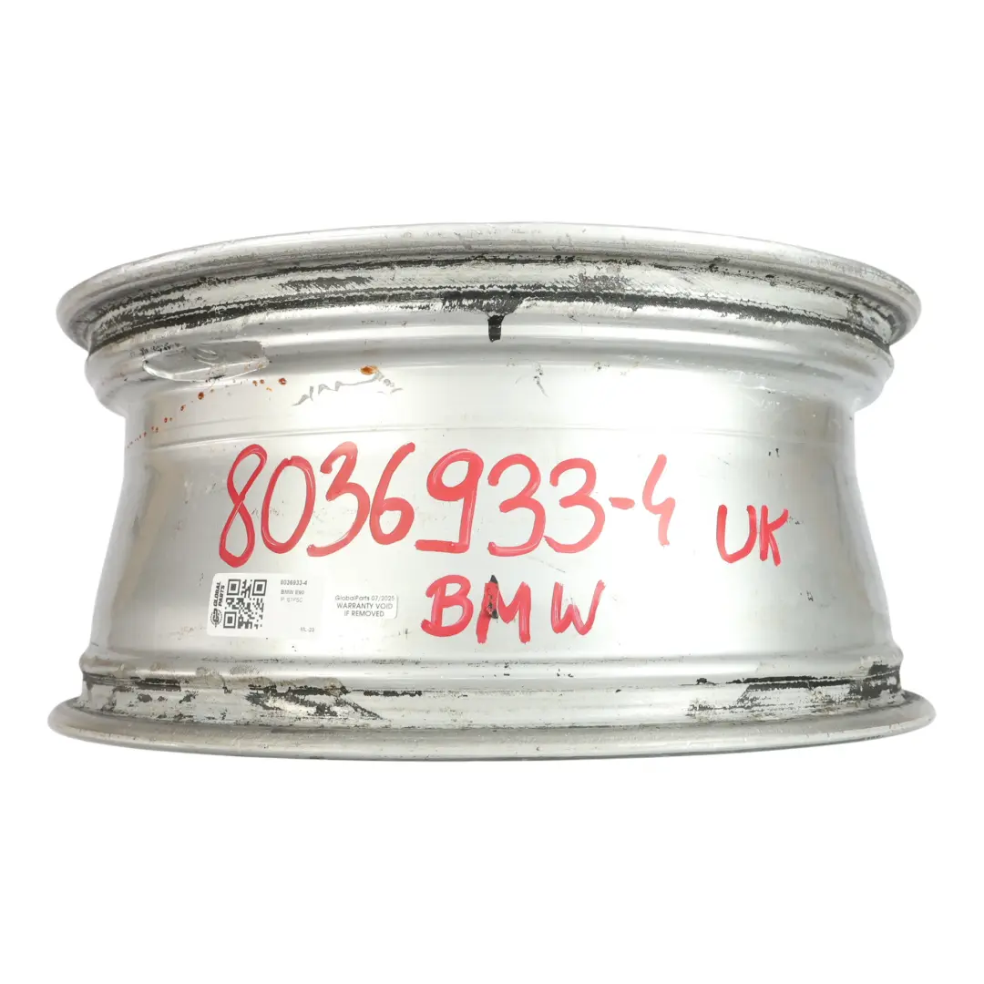 BMW E90 E91 E92 E93 Silver Front Alloy Wheel Rim 18" 8J ET:34 M Spider Spoke 193 - SKU 8036933-4 - Part number 8036933