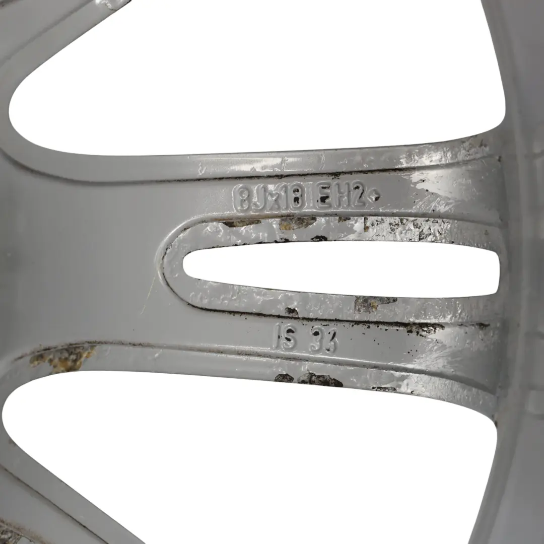 BMW E90 E91 E92 E93 Silver Front Alloy Wheel Rim 18" 8J ET:34 M Spider Spoke 193 - SKU 8036933-4 - Part number 8036933