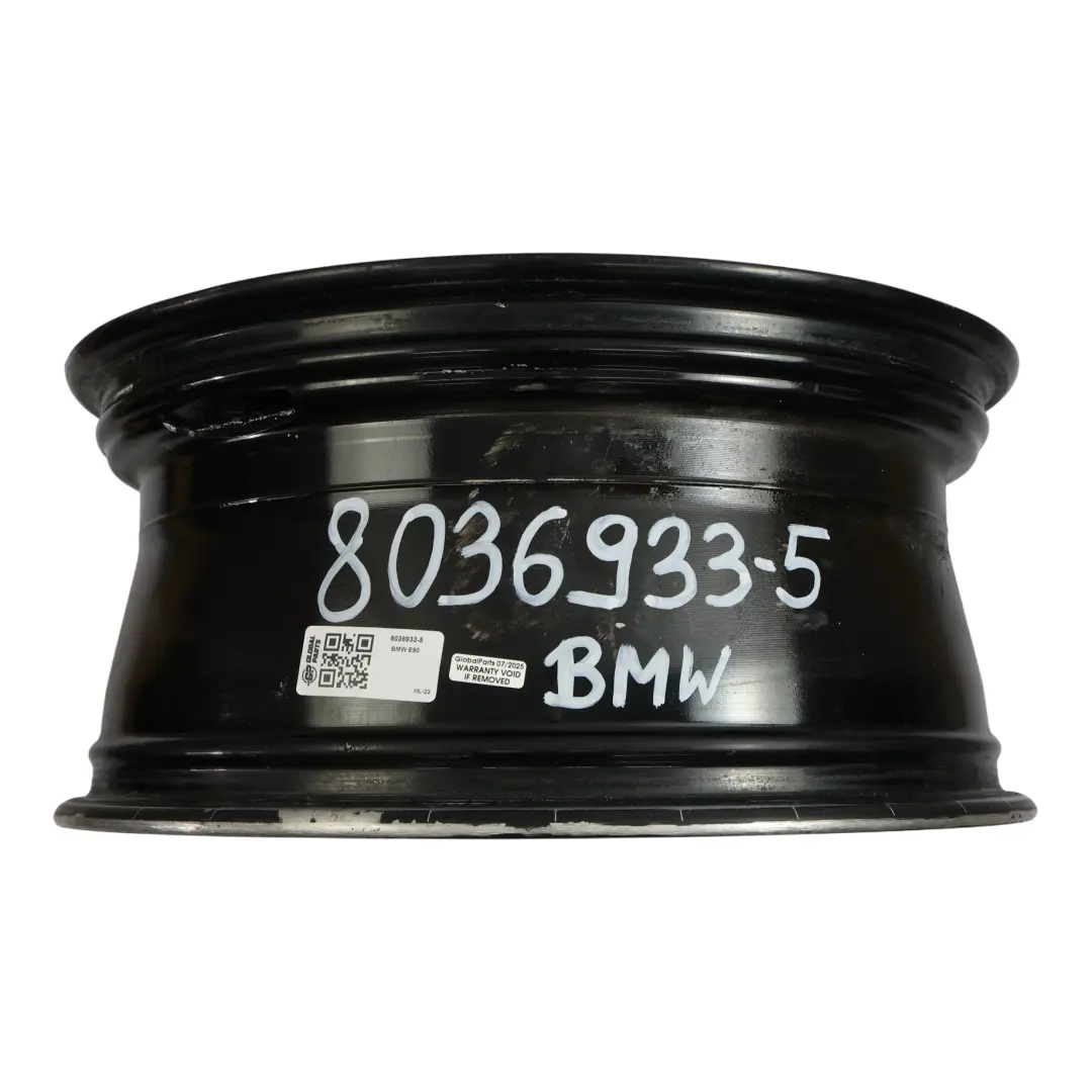 BMW E90 E92 Front Wheel Rim Alloy Black 18" 8J ET:34 M Spider Spoke 193 - SKU 8036933-5 - Part number 8036933
