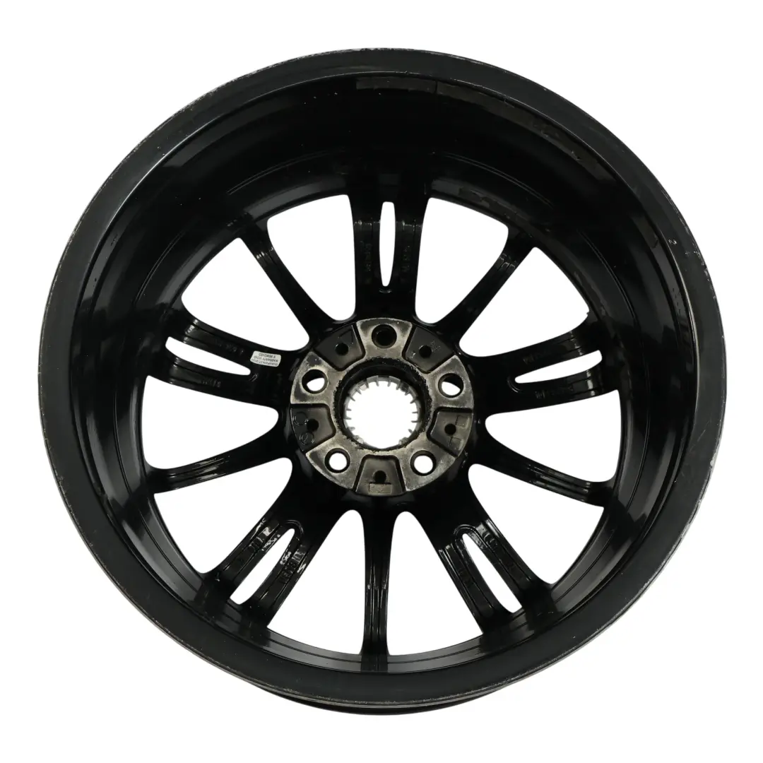 BMW E90 E92 Front Wheel Rim Alloy Black 18" 8J ET:34 M Spider Spoke 193 - SKU 8036933-5 - Part number 8036933