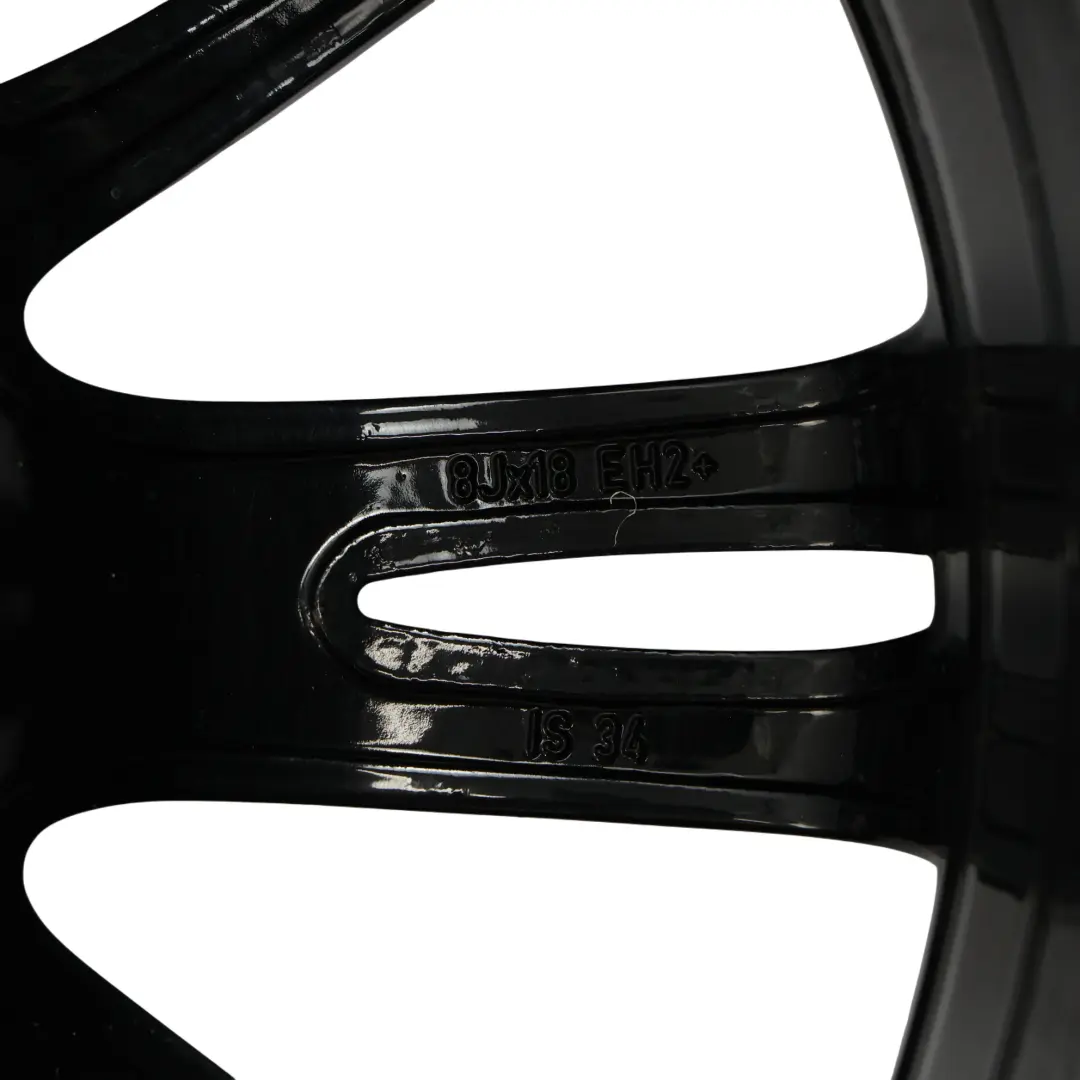 BMW E90 E92 Front Wheel Rim Alloy Black 18" 8J ET:34 M Spider Spoke 193 - SKU 8036933-5 - Part number 8036933