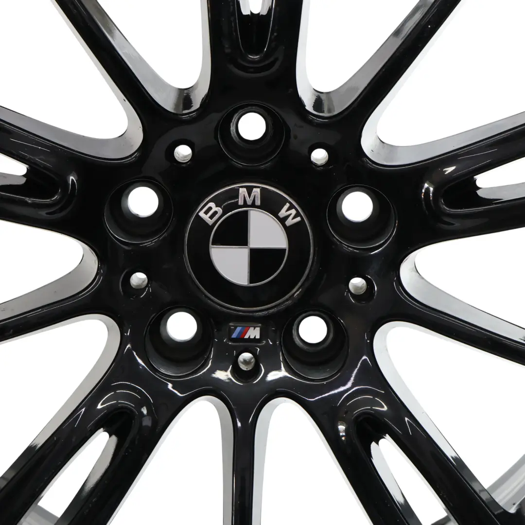 BMW E90 E92 Vorder Rad Felge Alu Schwarz 18" 8J ET:34 M Spider Spoke 193 - SKU 8036933-5 - Teilenummer 8036933