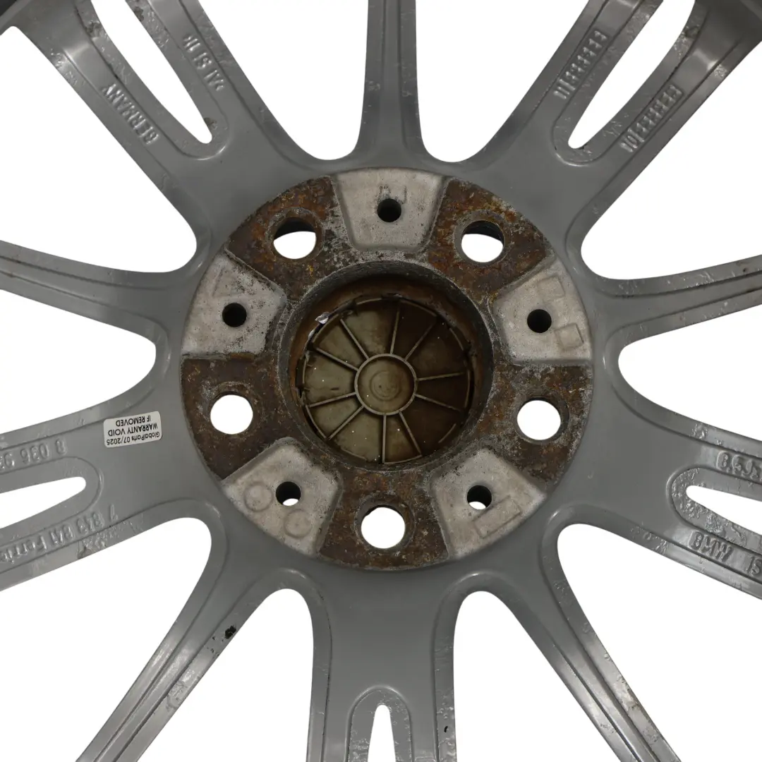 BMW E90 E91 E92 Hinten Felgen Alufelge 18" Sternspeiche 193 8,5J ET:37 - SKU 8036934-1 - Teilenummer 8036934