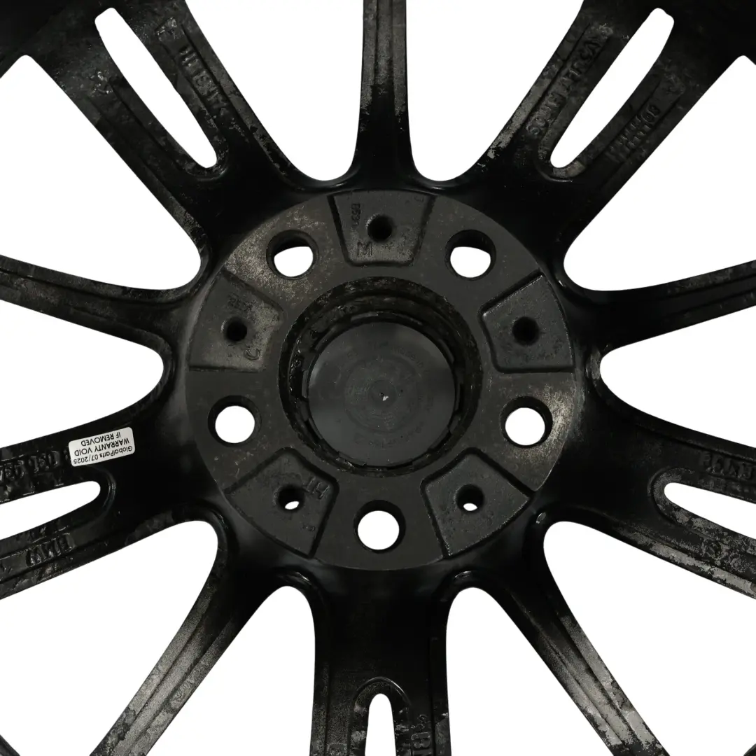 BMW E90 E91 E92 Black Rear Alloy Wheel Rim 18" 8,5J ET:37 M Spider Spoke 193 - SKU 8036934-3 - Part number 8036934