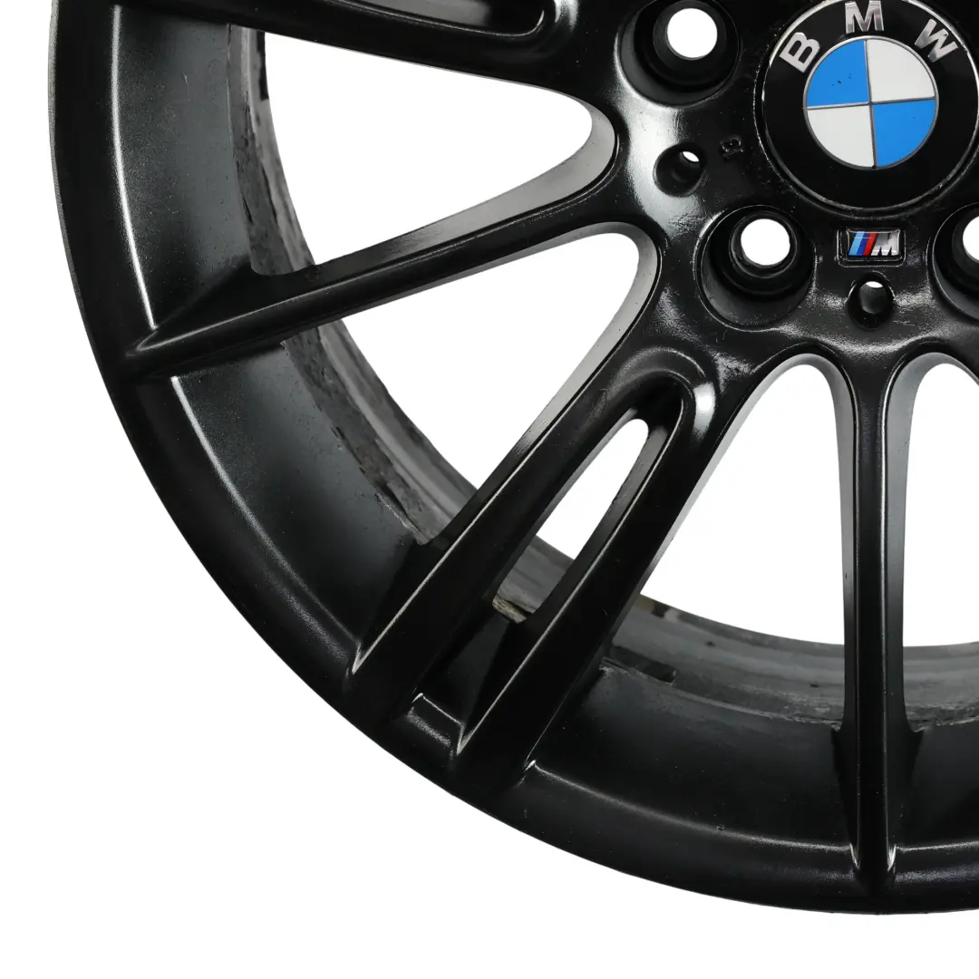 BMW E90 E91 E92 Nero Posteriore Cerchioni Alufelge 18 " Raggi a Stella 193 8,5J - SKU 8036934-3 - Numero di parte 8036934