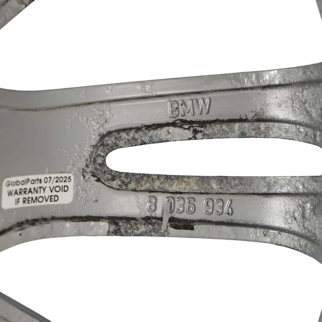BMW E90 E91 E92 Rear Alloy Wheel Rim 18" 8,5J ET:37 M Spider Spoke 193 - SKU 8036934-5 - Part number 8036934