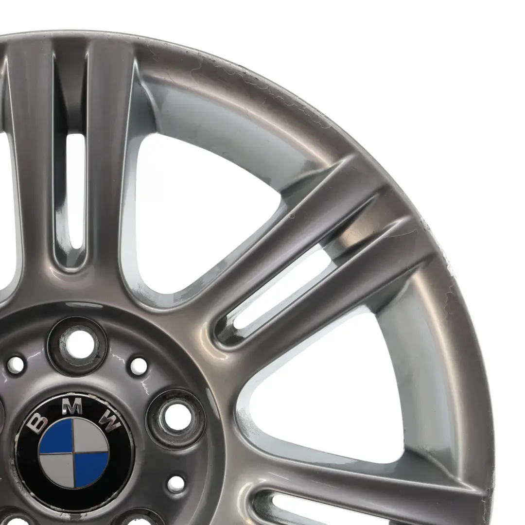 BMW E90 E91 E92 E93 Wheel Rim Alloy Silver M Double Spoke 194 17" ET:34 8J - SKU 8036935-1 - Part number 8036935