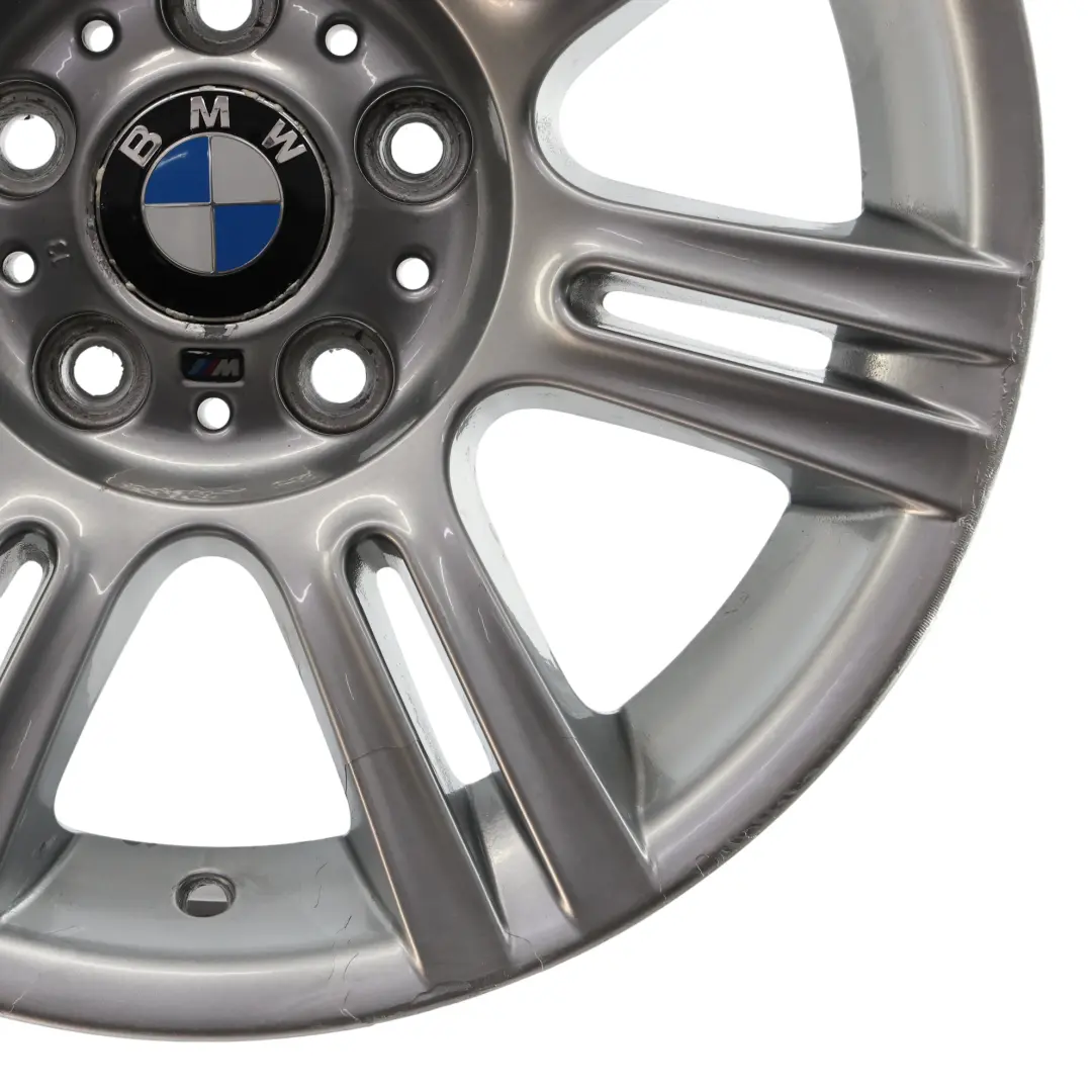 BMW E90 E91 E92 E93 Wheel Rim Alloy Silver M Double Spoke 194 17" ET:34 8J - SKU 8036935-1 - Part number 8036935