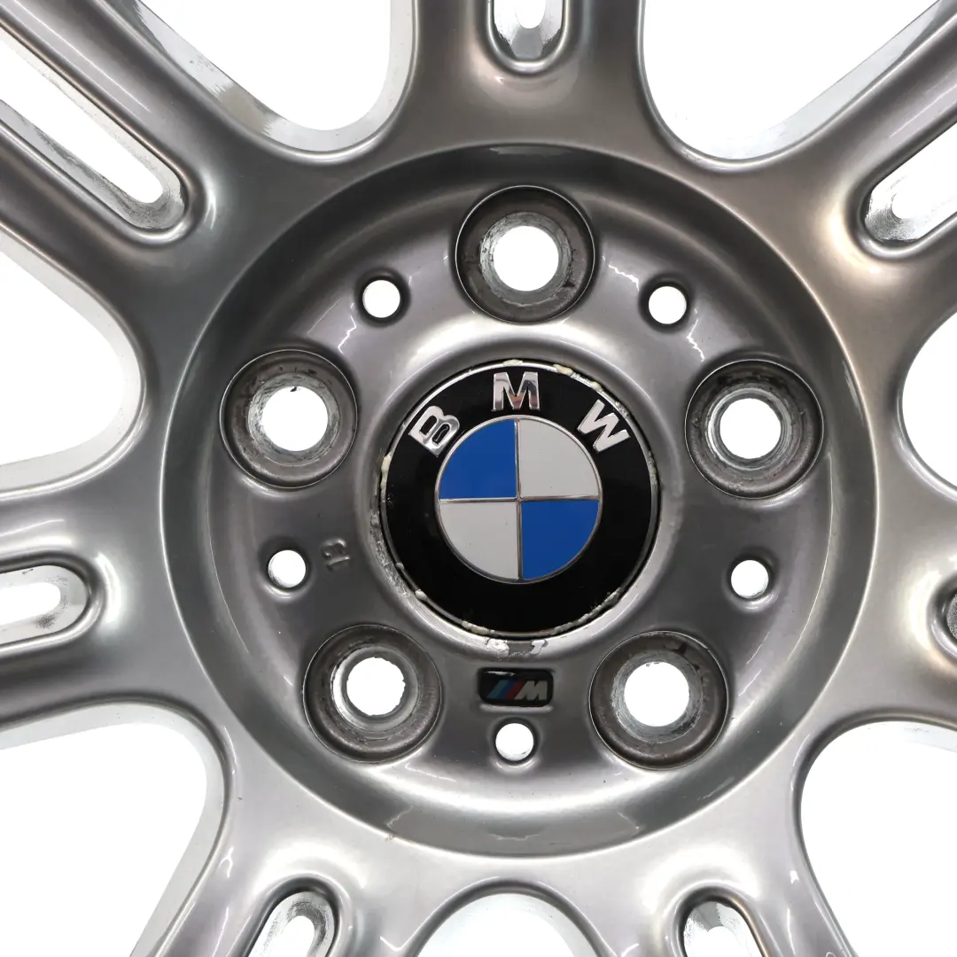 BMW E90 E91 E92 E93 Wheel Rim Alloy Silver M Double Spoke 194 17" ET:34 8J - SKU 8036935-1 - Part number 8036935