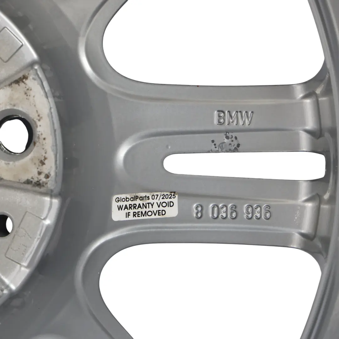 BMW E90 E91 E92 E93 Felge Hinten Alu M Doppelspeiche 194 17" 8,5J ET:37 - SKU 8036936-2 - Teilenummer 8036936