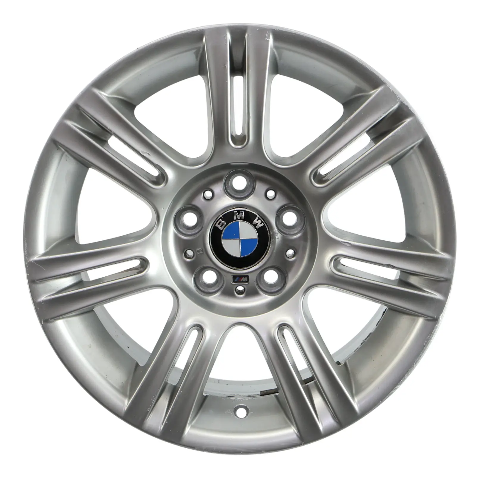 BMW E90 Silver Rear Wheel Alloy Rim M Double Spoke 194 17" 8,5J ET:37