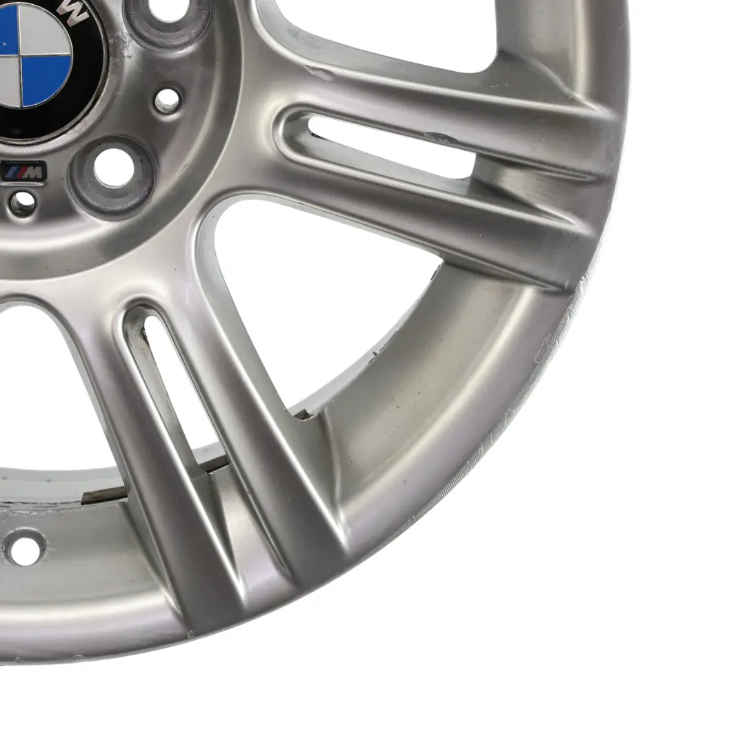 BMW E90 Silver Rear Wheel Alloy Rim M Double Spoke 194 17" 8,5J ET:37 - SKU 8036936-4 - Part number 8036936