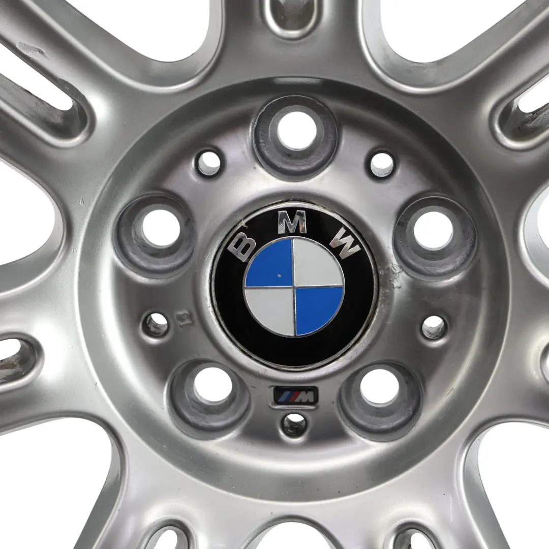 BMW E90 Silver Rear Wheel Alloy Rim M Double Spoke 194 17" 8,5J ET:37 - SKU 8036936-4 - Part number 8036936