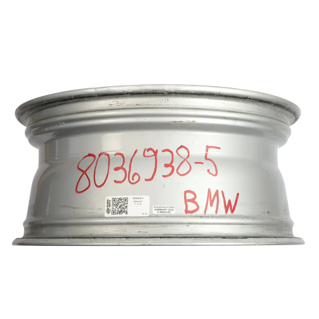 Rim BMW E81 E82 E87 E88 Rear Alloy 17" 7,5J ET:47 M Double Spoke 207 to Wheel with Part number 8036938 Wheel Rim BMW E81 E82 E87 E88 Rear Alloy 17" 7,5J ET:47 M Double Spoke 207 - SKU 8036938-5 - Part number 8036938