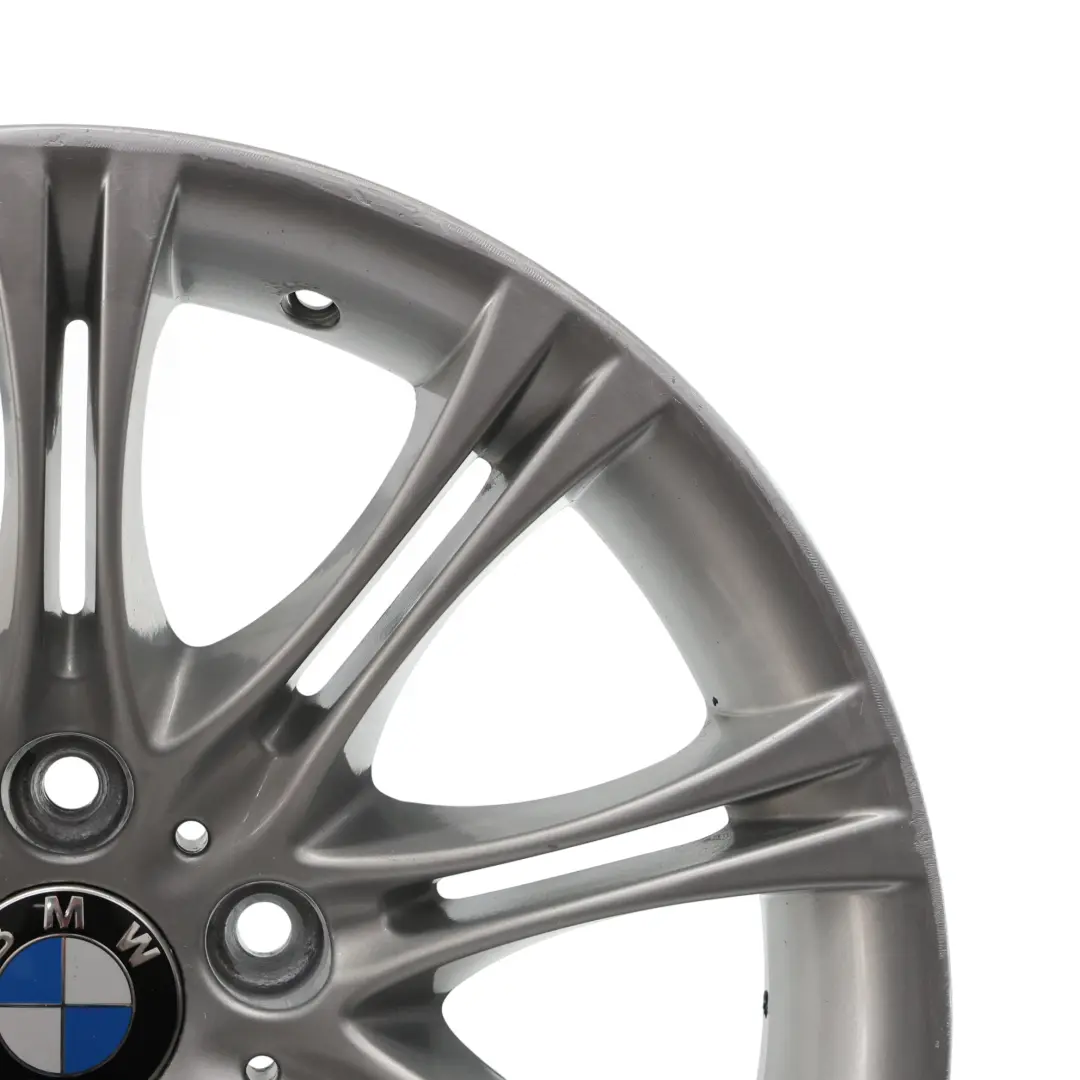 Alloy Wheel Rim 18" ET:20 8J M Double Spoke 135 to BMW E60 E61 Silver with Part number 8036947 BMW E60 E61 Silver Alloy Wheel Rim 18" ET:20 8J M Double Spoke 135 - SKU 8036947-2 - Part number 8036947