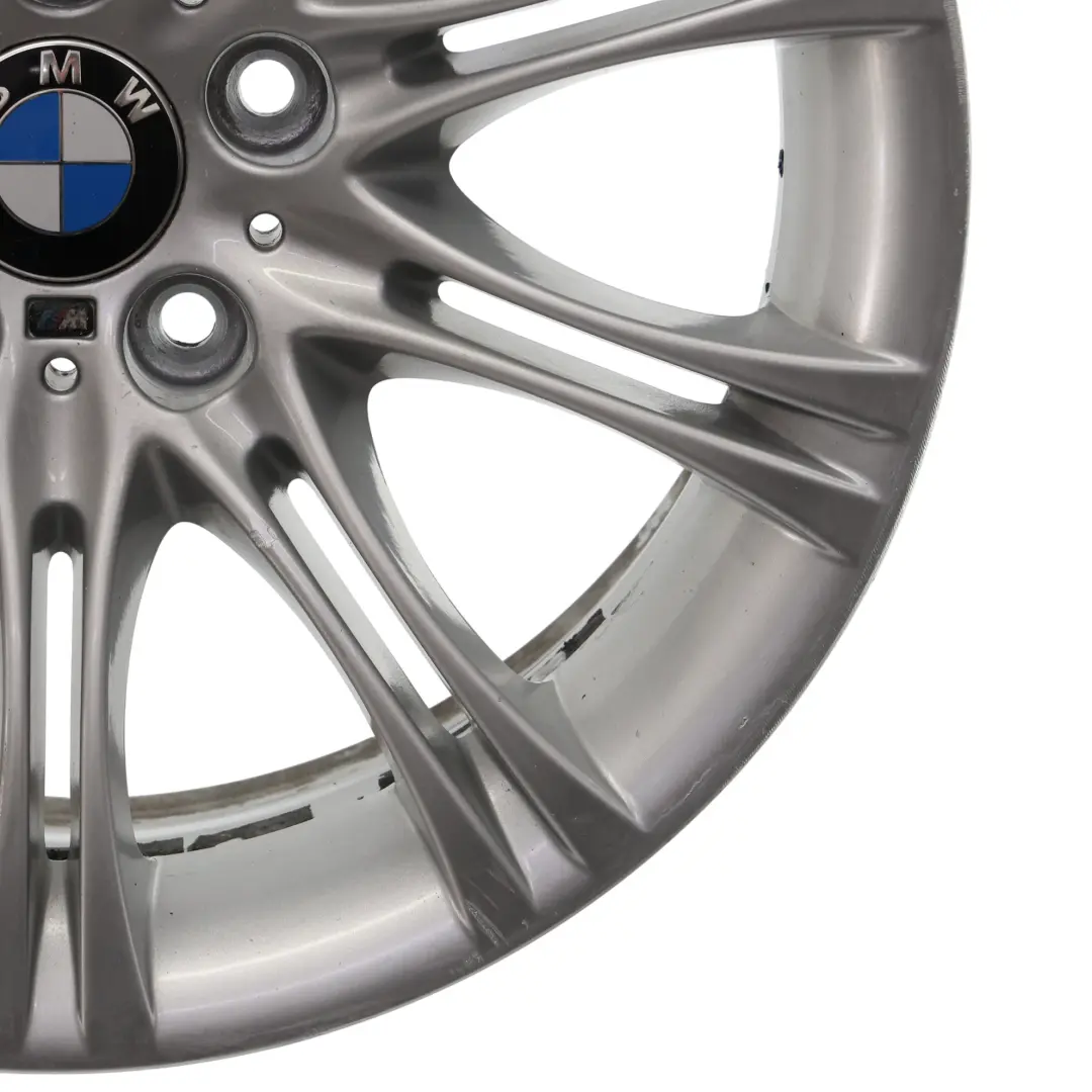 Alloy Wheel Rim 18" ET:20 8J M Double Spoke 135 to BMW E60 E61 Silver with Part number 8036947 BMW E60 E61 Silver Alloy Wheel Rim 18" ET:20 8J M Double Spoke 135 - SKU 8036947-2 - Part number 8036947