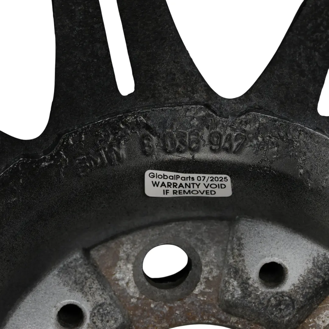 BMW E60 E61 Noir Jante Alu 18" 8J ET:20 M Double Spoke 135 - SKU 8036947-3 - Numéro de pièce 8036947