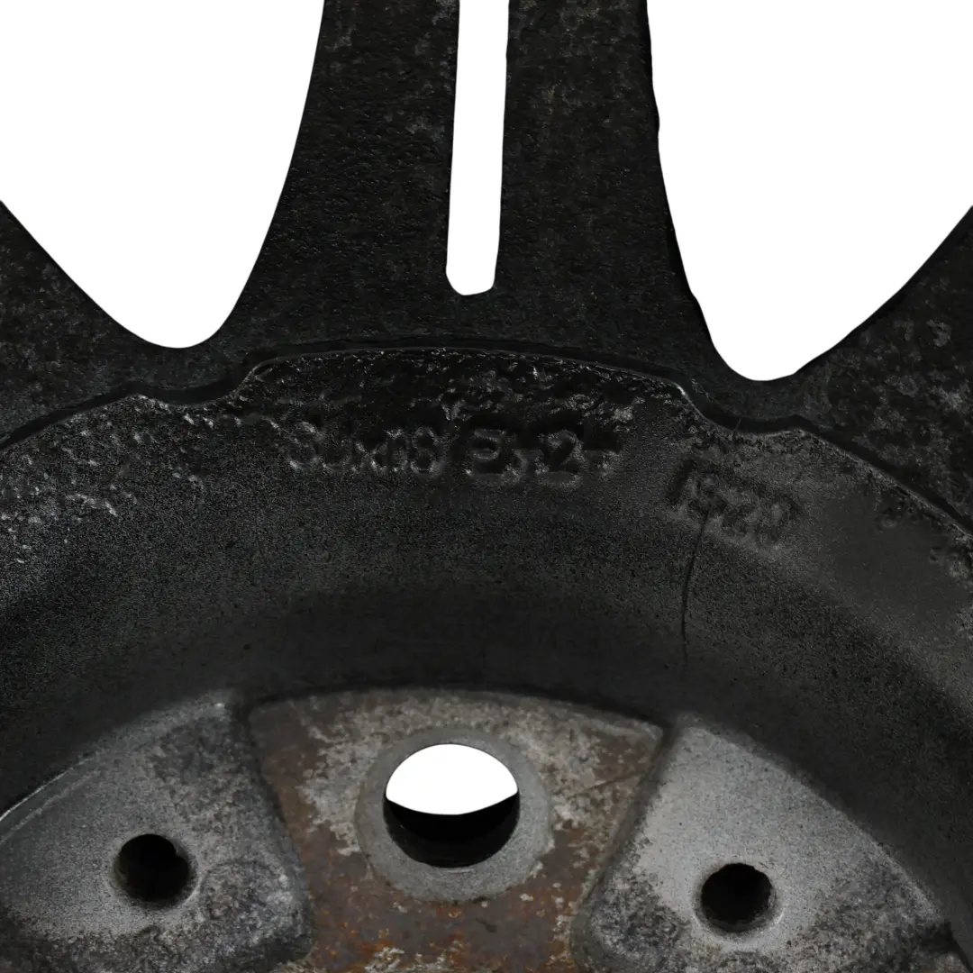 BMW E60 E61 Noir Jante Alu 18" 8J ET:20 M Double Spoke 135 - SKU 8036947-3 - Numéro de pièce 8036947