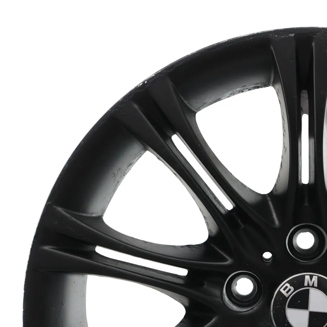 BMW E60 E61 Black Alloy Wheel Rim 18" 8J ET:20 M Double Spoke 135 - SKU 8036947-3 - Part number 8036947