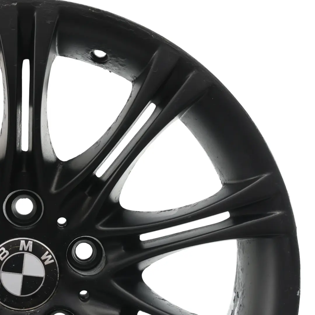 BMW E60 E61 Black Alloy Wheel Rim 18" 8J ET:20 M Double Spoke 135 - SKU 8036947-3 - Part number 8036947