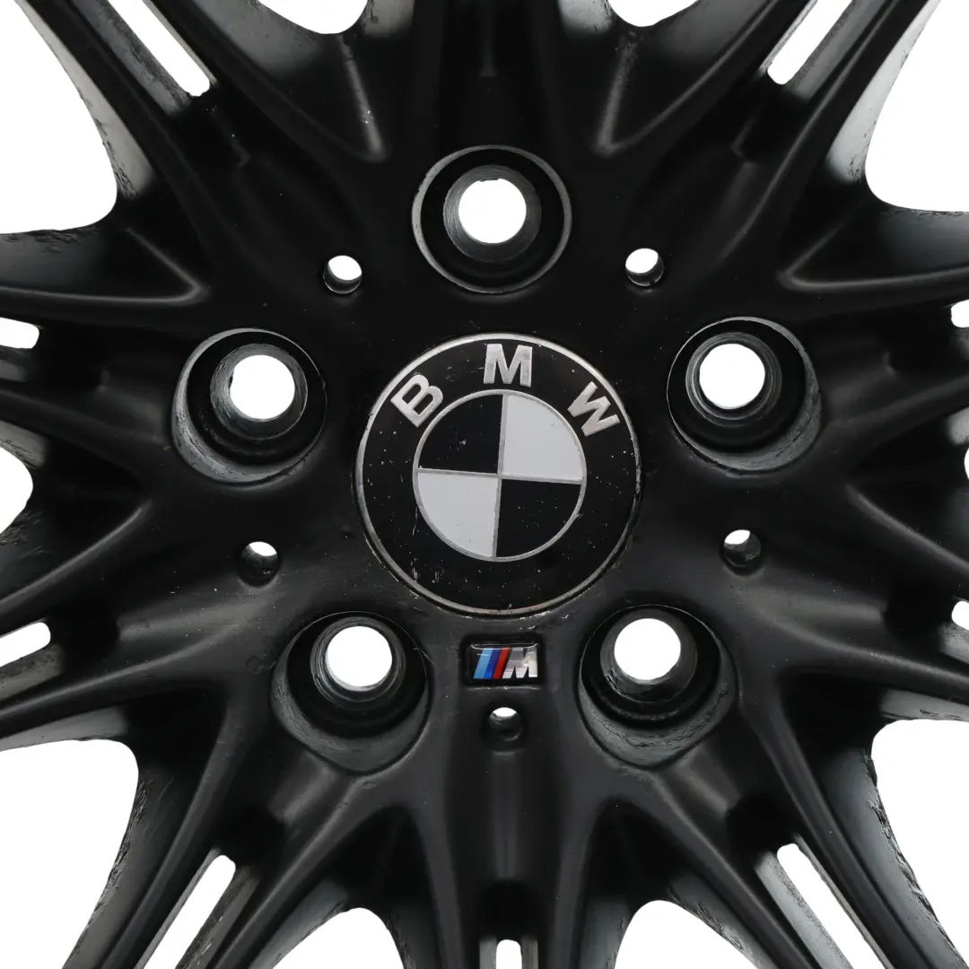BMW E60 E61 Black Alloy Wheel Rim 18" 8J ET:20 M Double Spoke 135 - SKU 8036947-3 - Part number 8036947