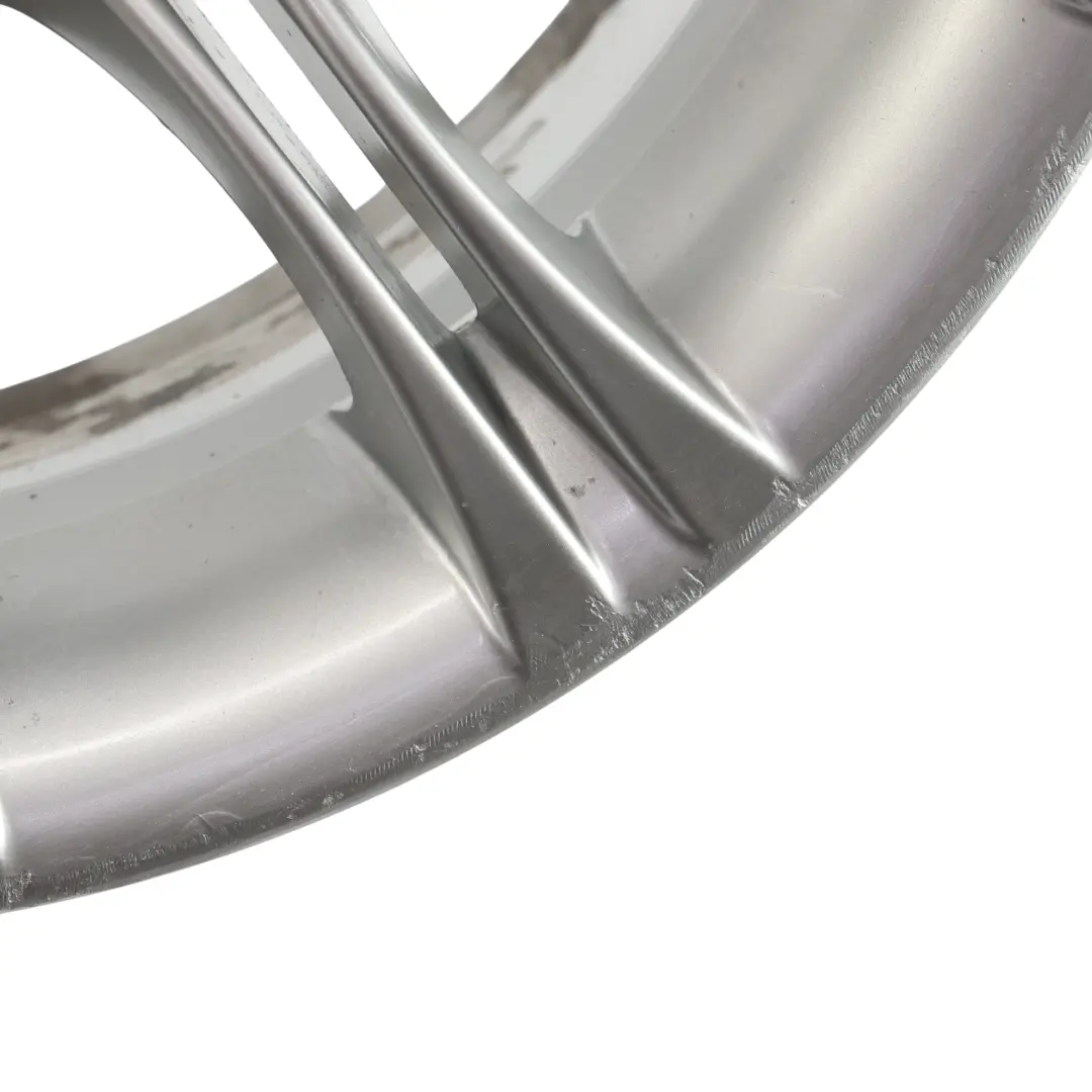 BMW E60 E61 Silver Alloy Wheel Rim 18" ET:20 8J M Double Spoke 135 - SKU 8036947-5 - Part number 8036947