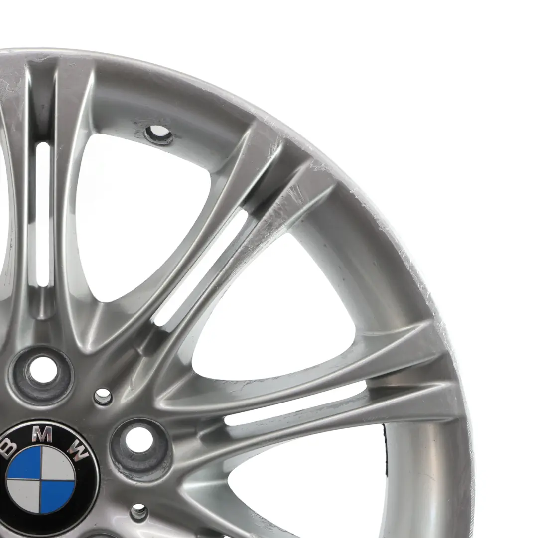 BMW E60 E61 Silver Alloy Wheel Rim 18" ET:20 8J M Double Spoke 135 - SKU 8036947-5 - Part number 8036947