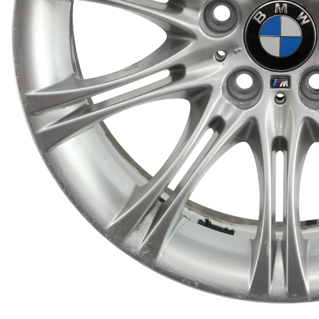 BMW E60 E61 Silver Alloy Wheel Rim 18" ET:20 8J M Double Spoke 135 - SKU 8036947-5 - Part number 8036947
