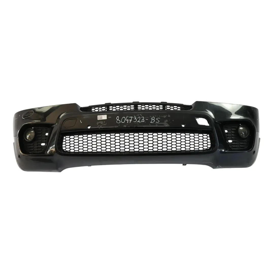BMW X5 E70 LCI Bumper Front M Sport Trim Panel Grille Black Sapphire - 475 - SKU 8047323-BS - Part number 8047323