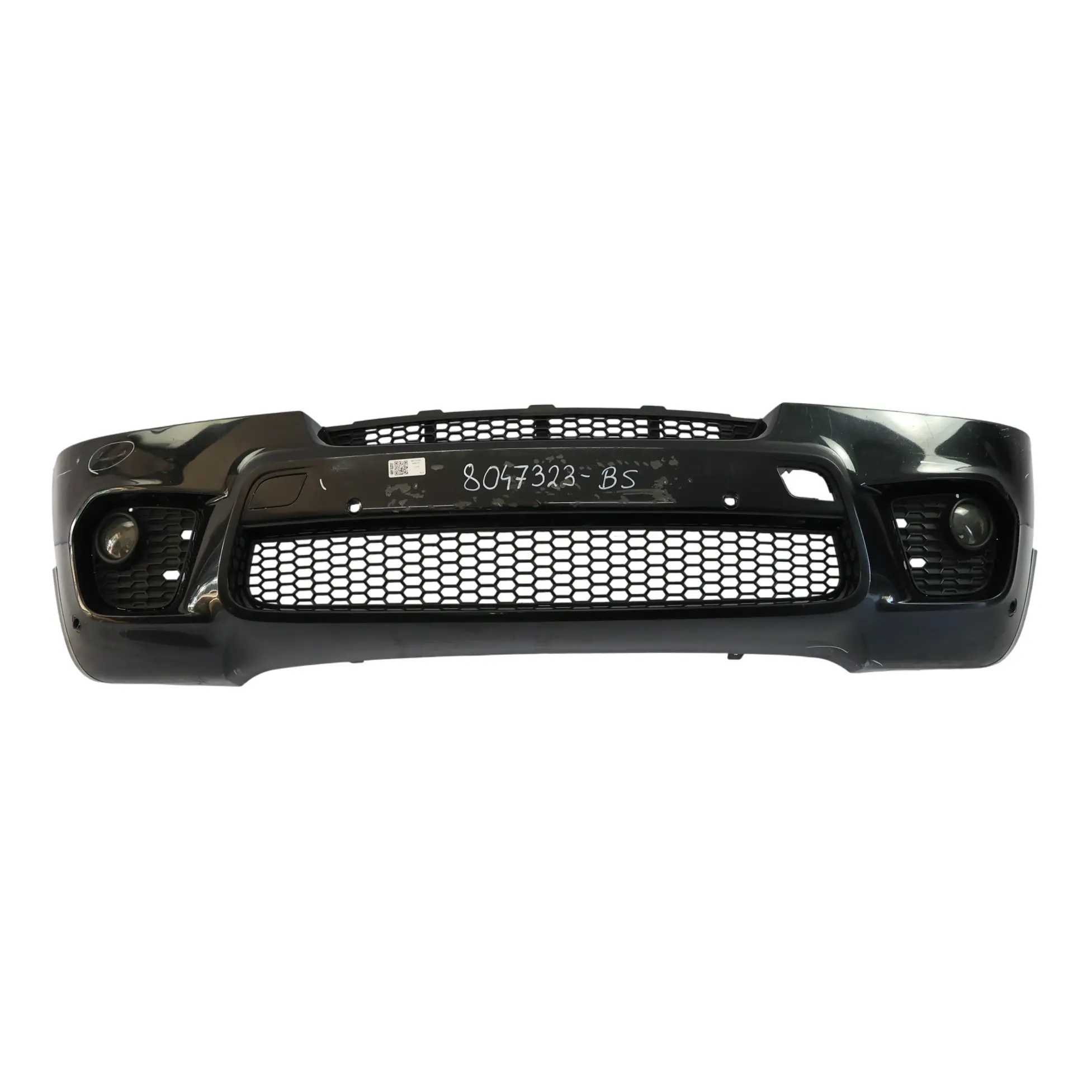 BMW X5 E70 LCI Bumper Front M Sport Trim Panel Grille Black Sapphire - 475