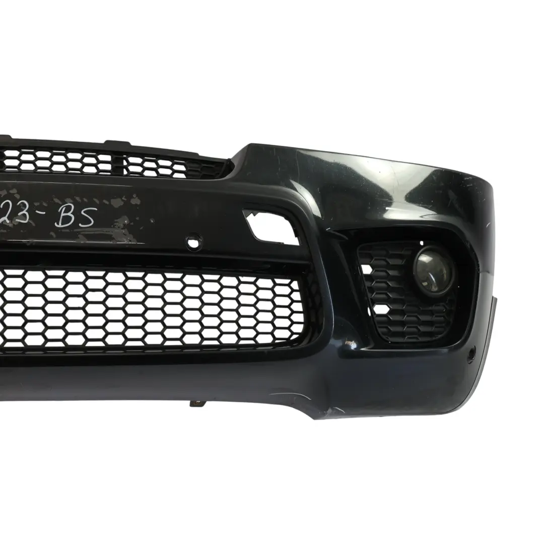 Bumper Front M Sport Trim Panel Grille Black Sapphire - 475 to BMW X5 E70 LCI with Part number 8047323 BMW X5 E70 LCI Bumper Front M Sport Trim Panel Grille Black Sapphire - 475 - SKU 8047323-BS - Part number 8047323