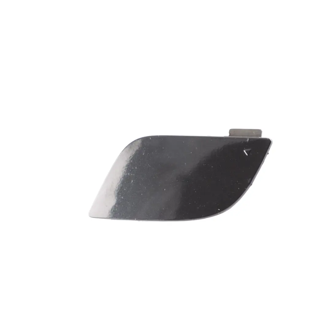 Bumper Towing Hook Cover Cap Black Sapphire - 475 to BMW E70 LCI Rear with Part number 8047352 BMW E70 LCI Rear Bumper Towing Hook Cover Cap Black Sapphire - 475 - SKU 8050697-BS - Part number 8047352