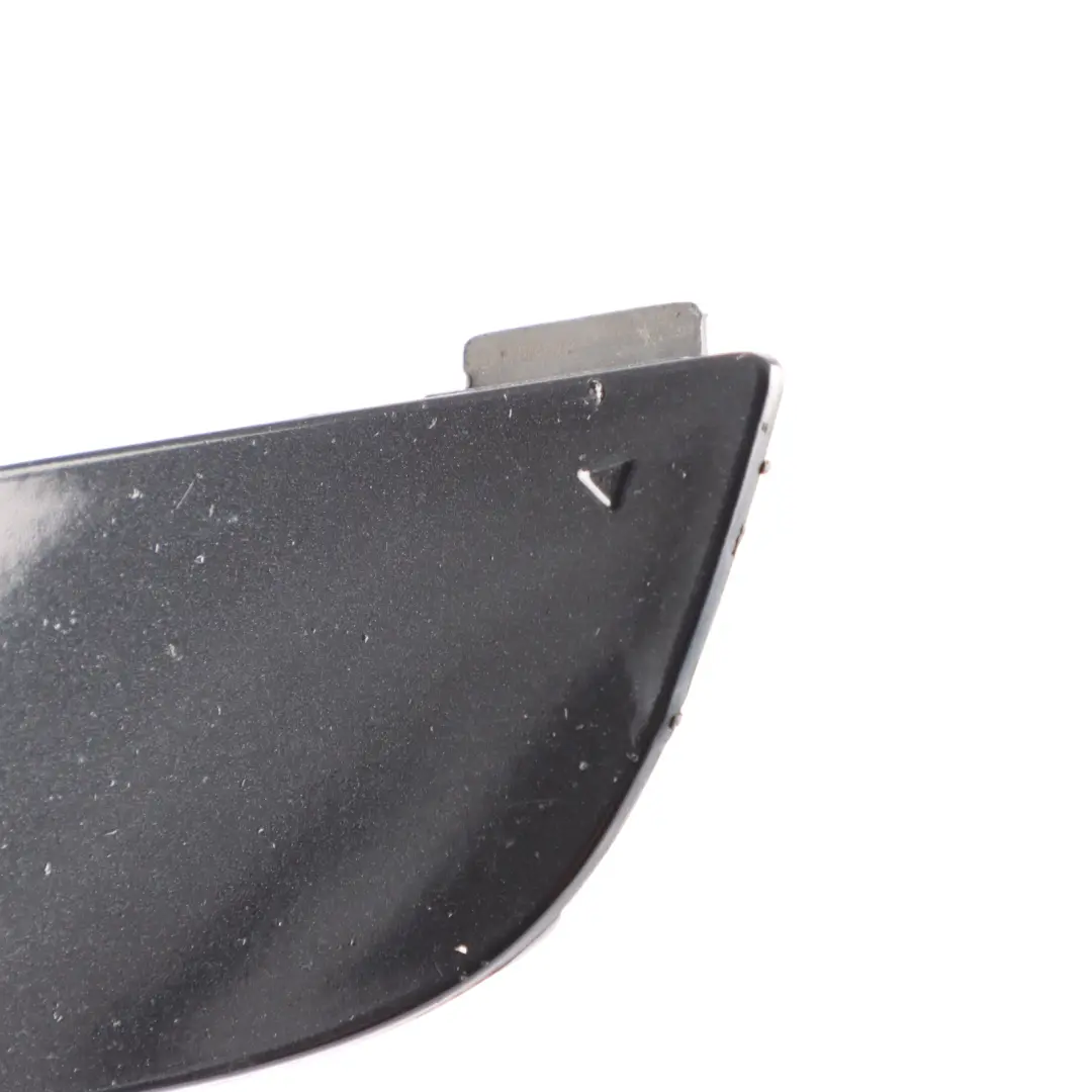 Bumper Towing Hook Cover Cap Black Sapphire - 475 to BMW E70 LCI Rear with Part number 8047352 BMW E70 LCI Rear Bumper Towing Hook Cover Cap Black Sapphire - 475 - SKU 8050697-BS - Part number 8047352