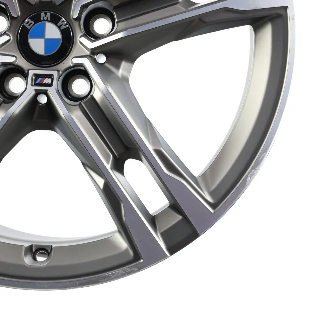 Alloy Wheel Rim Cerium Grey 18" Double Spoke 556M ET:54 8J to BMW F40 F44 with Part number 8053524 BMW F40 F44 Alloy Wheel Rim Cerium Grey 18" Double Spoke 556M ET:54 8J - SKU 8053524-2 - Part number 8053524
