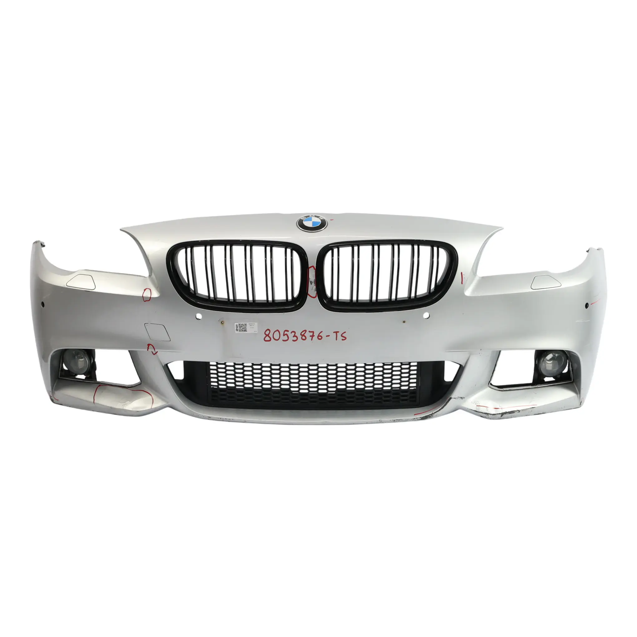 BMW F10 Front Bumper M Sport Trim Panel Surround View Titansilber Metallic - 354