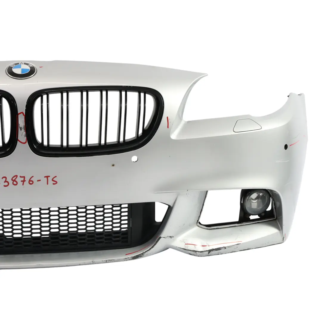 BMW F10 Front Bumper M Sport Trim Panel Surround View Titansilber Metallic - 354 - SKU 8053876-TS - Part number 8053876