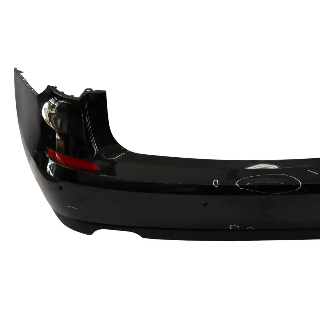 Bumper M Sport Complete Trim Panel Black Sapphire Metallic - 475 to BMW F07 Rear with Part number 8055055 BMW F07 Rear Bumper M Sport Complete Trim Panel Black Sapphire Metallic - 475 - SKU 8055055-BS - Part number 8055055