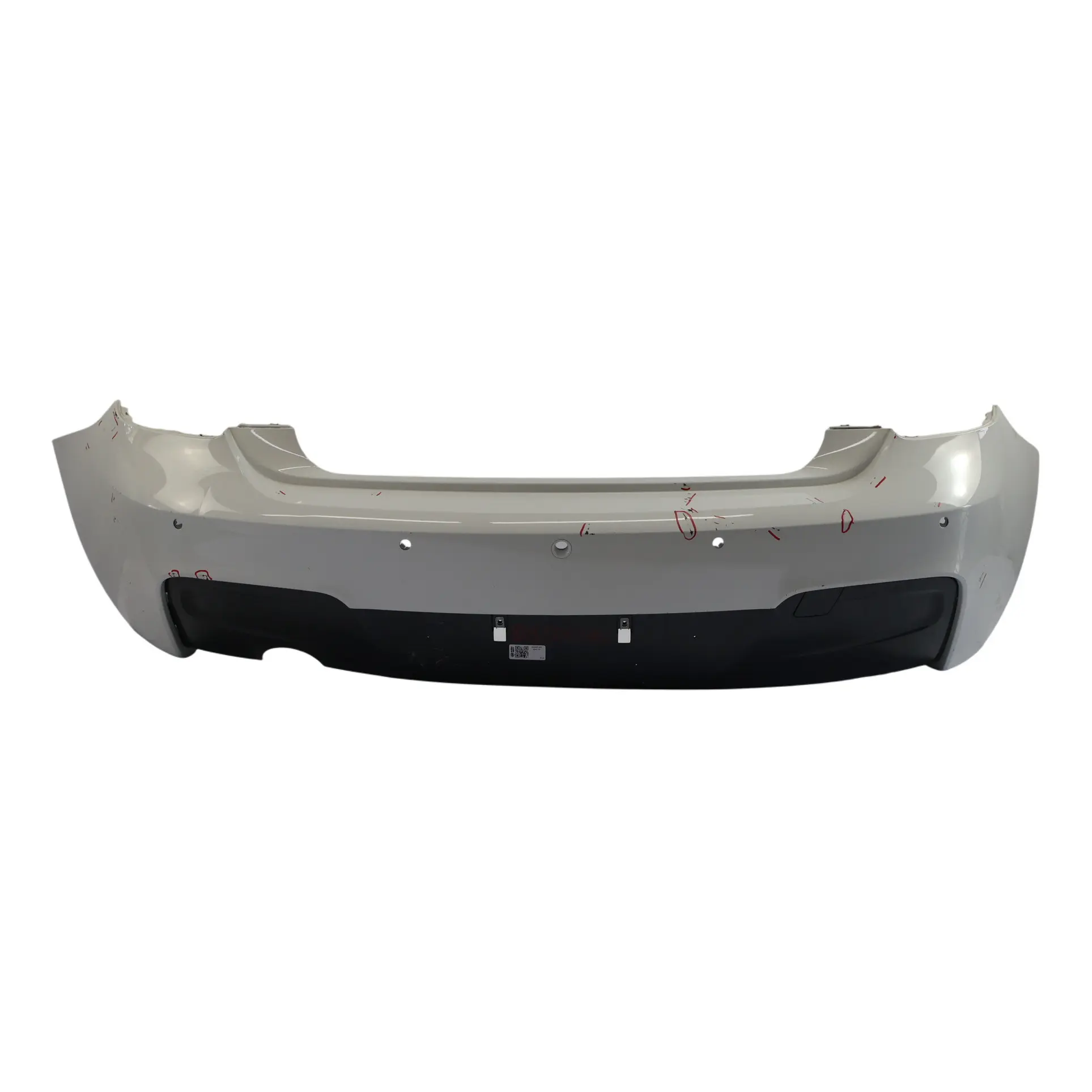 BMW F20 F21 M Sport Rear Bumper Trim Panel PDC Alpinweiss White 3 - 300