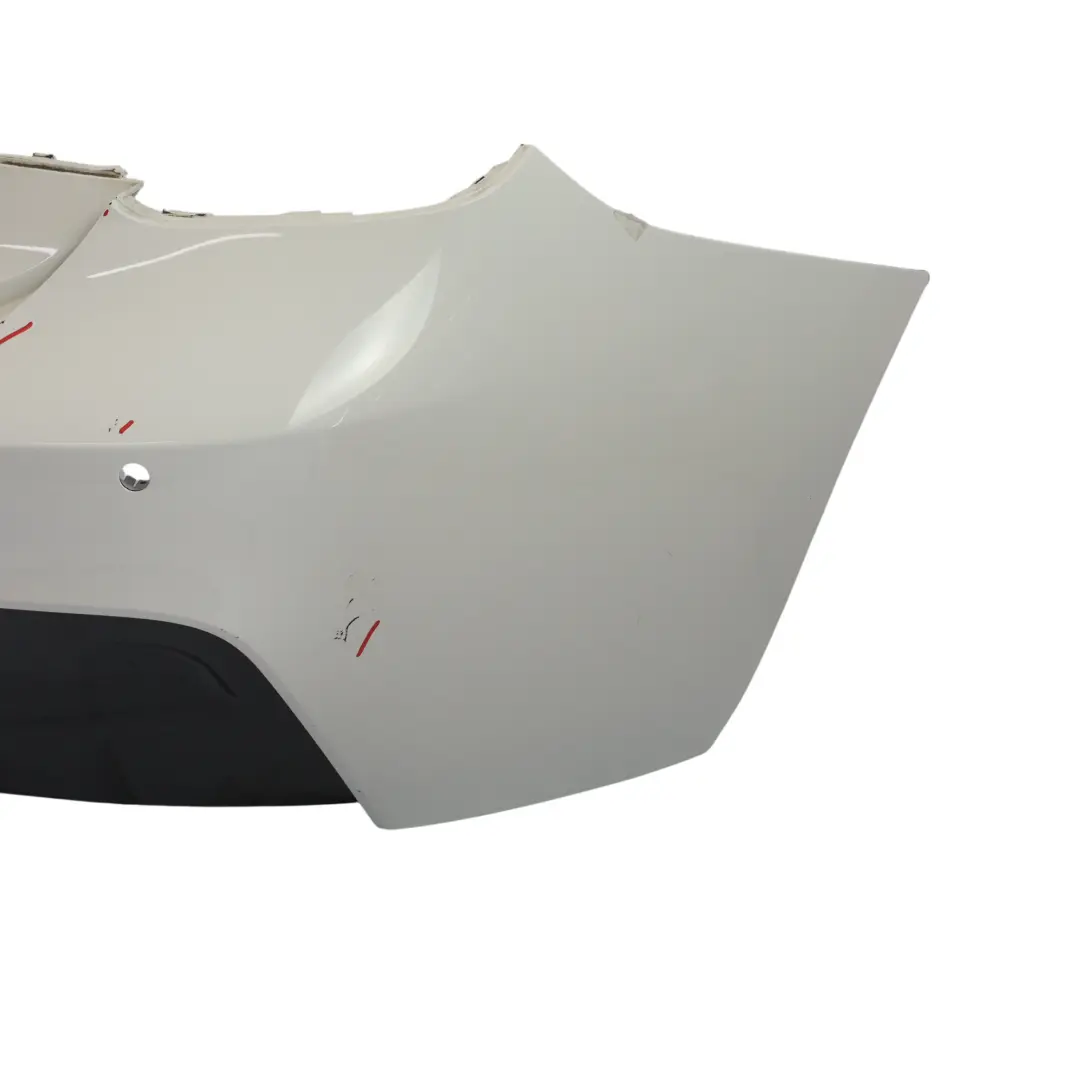 Bumper Trim Panel PDC Alpinweiss White 3 - 300 to BMW F20 F21 M Sport Rear with Part number 8055067 BMW F20 F21 M Sport Rear Bumper Trim Panel PDC Alpinweiss White 3 - 300 - SKU 8055067-AW - Part number 8055067