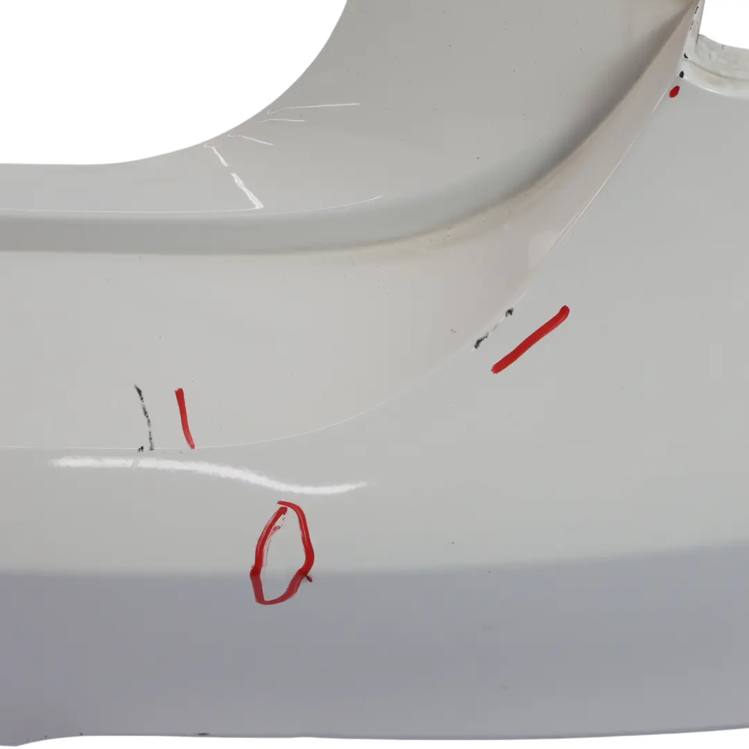 BMW F20 F21 M Sport Rear Bumper Trim Panel PDC Alpinweiss White 3 - 300 - SKU 8055067-AW - Part number 8055067