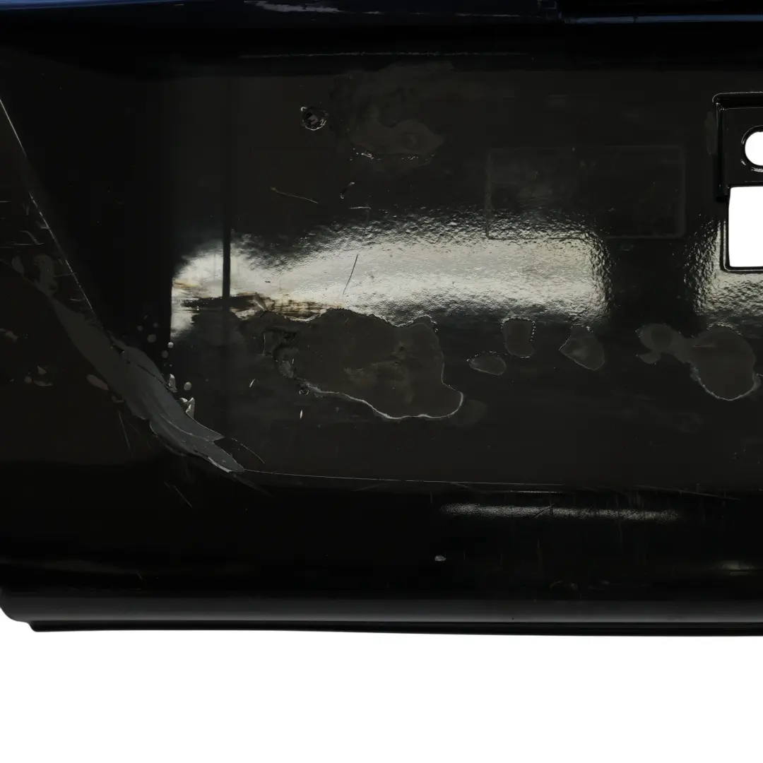 BMW F20 F21 Rear Bumper M Sport Trim Panel Estorilblau Estoril Blue - B45 - SKU 8055067-EB5 - Part number 8055067