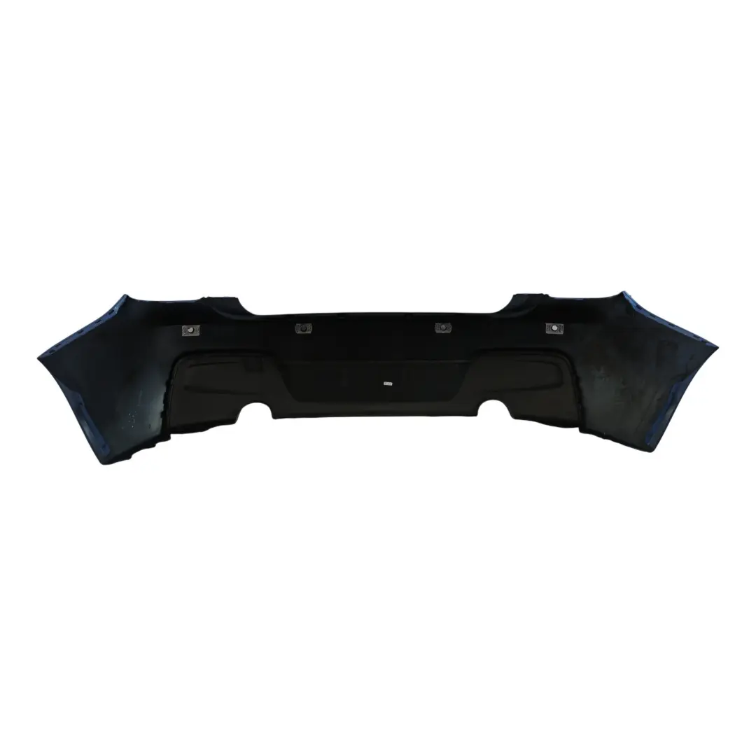 BMW F20 F21 Rear Bumper M Sport Trim Panel Estorilblau Estoril Blue - B45 - SKU 8055067-EB5 - Part number 8055067