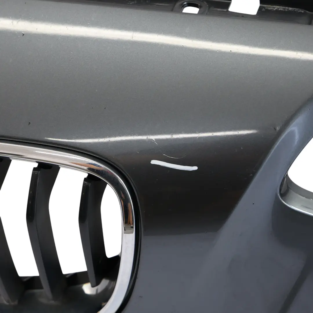 Front Bumper M Sport Trim Panel Mineralgrau Grey Metallic - B39 to BMW F20 F21 with Part number 8055147 BMW F20 F21 Front Bumper M Sport Trim Panel Mineralgrau Grey Metallic - B39 - SKU 8055147-MG - Part number 8055147