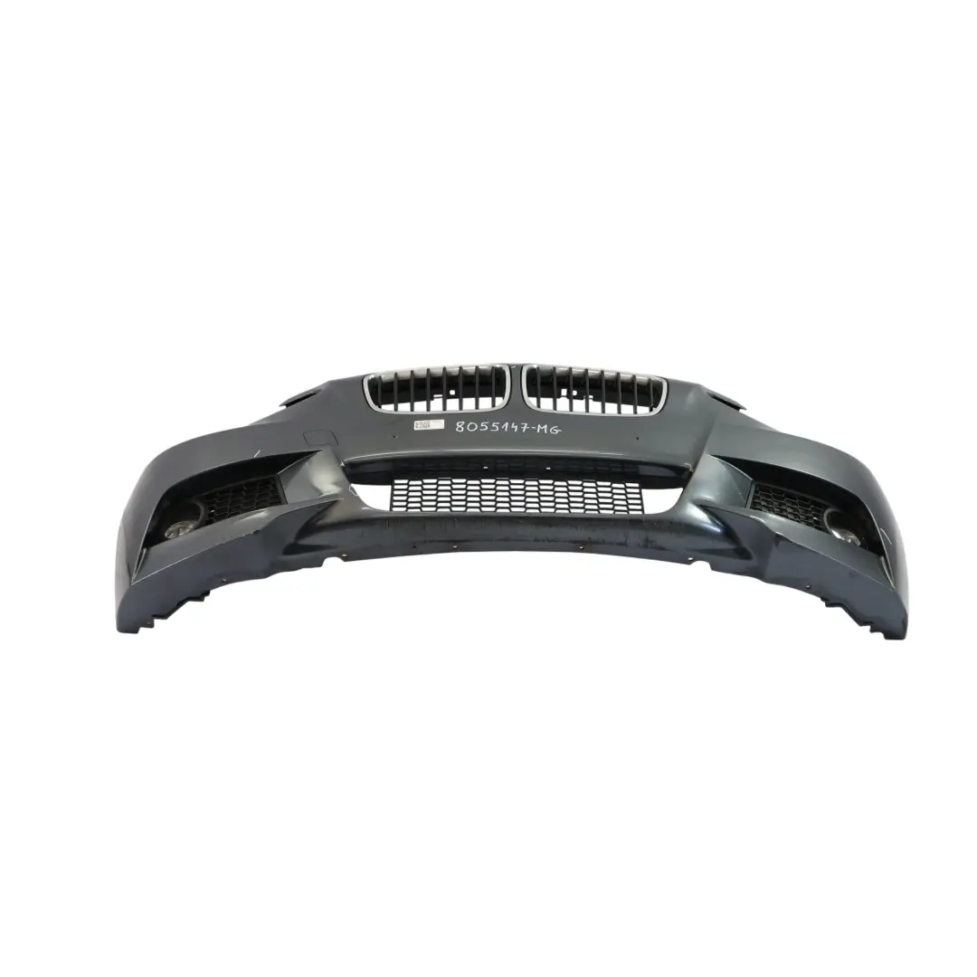BMW F20 F21 Front Bumper M Sport Trim Panel Mineralgrau Grey Metallic - B39 - SKU 8055147-MG - Part number 8055147