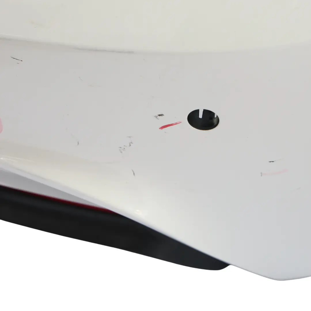 BMW F30 Rear Bumper M Sport Trim Panel PDC Alpinweiss Alpine White - 300 - SKU 8056498-AW - Part number 8056498