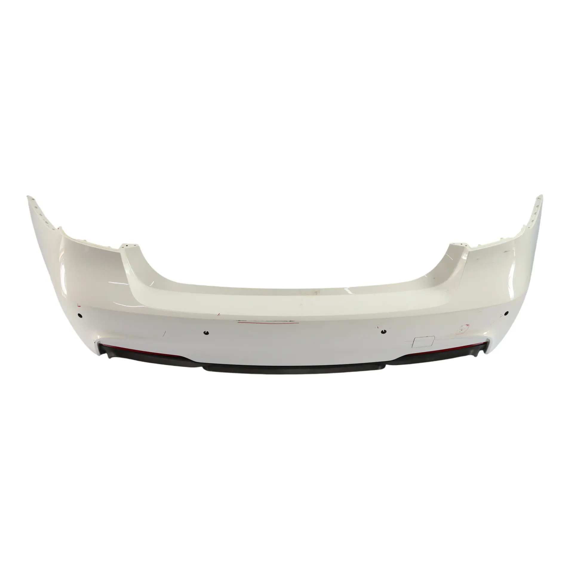 BMW F30 Rear Bumper M Sport Trim Panel PDC Alpinweiss Alpine White - 300