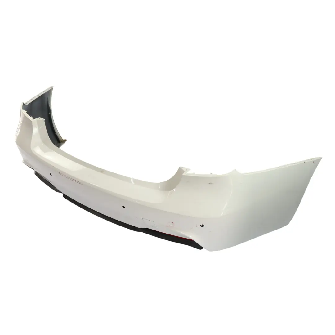 BMW F30 Zderzak Tylny M-Pakiet PDC Alpinweiss 3 Biały - 300 - SKU 8056498-AW - Numer Części 8056498