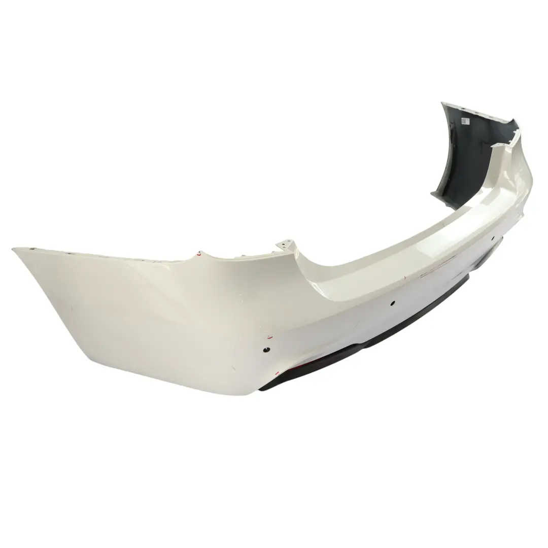 BMW F30 Zderzak Tylny M-Pakiet PDC Alpinweiss 3 Biały - 300 - SKU 8056498-AW - Numer Części 8056498