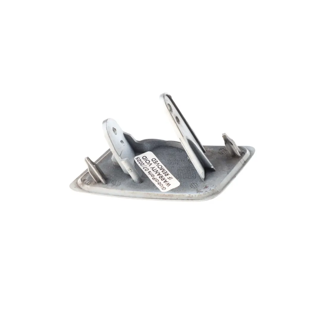 BMW F34 GT M Sport Bumper Headlight Washer Cover Cap 8057160 Alpinweiss - 300 - SKU 8062252-AW - Part number 8062252
