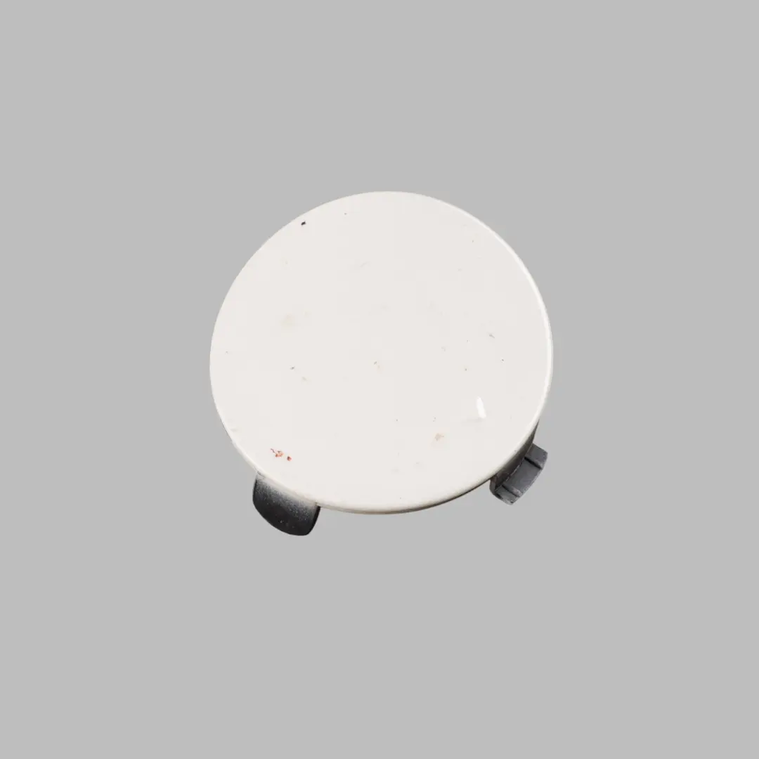 Front Bumper Cover Tow Eye Flap Cap 8057187 Alpinweiss 3 - 300 to BMW F34 GT with Part number 8061552 BMW F34 GT Front Bumper Cover Tow Eye Flap Cap 8057187 Alpinweiss 3 - 300 - SKU 8061552-AW - Part number 8061552